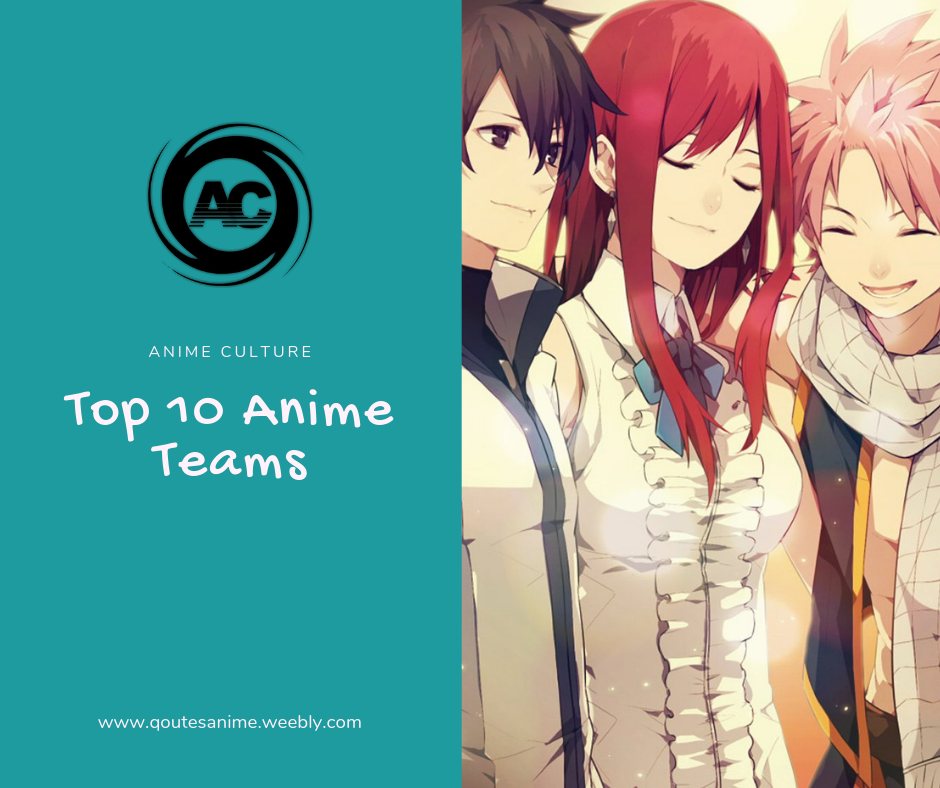 Top 10 Anime Teams